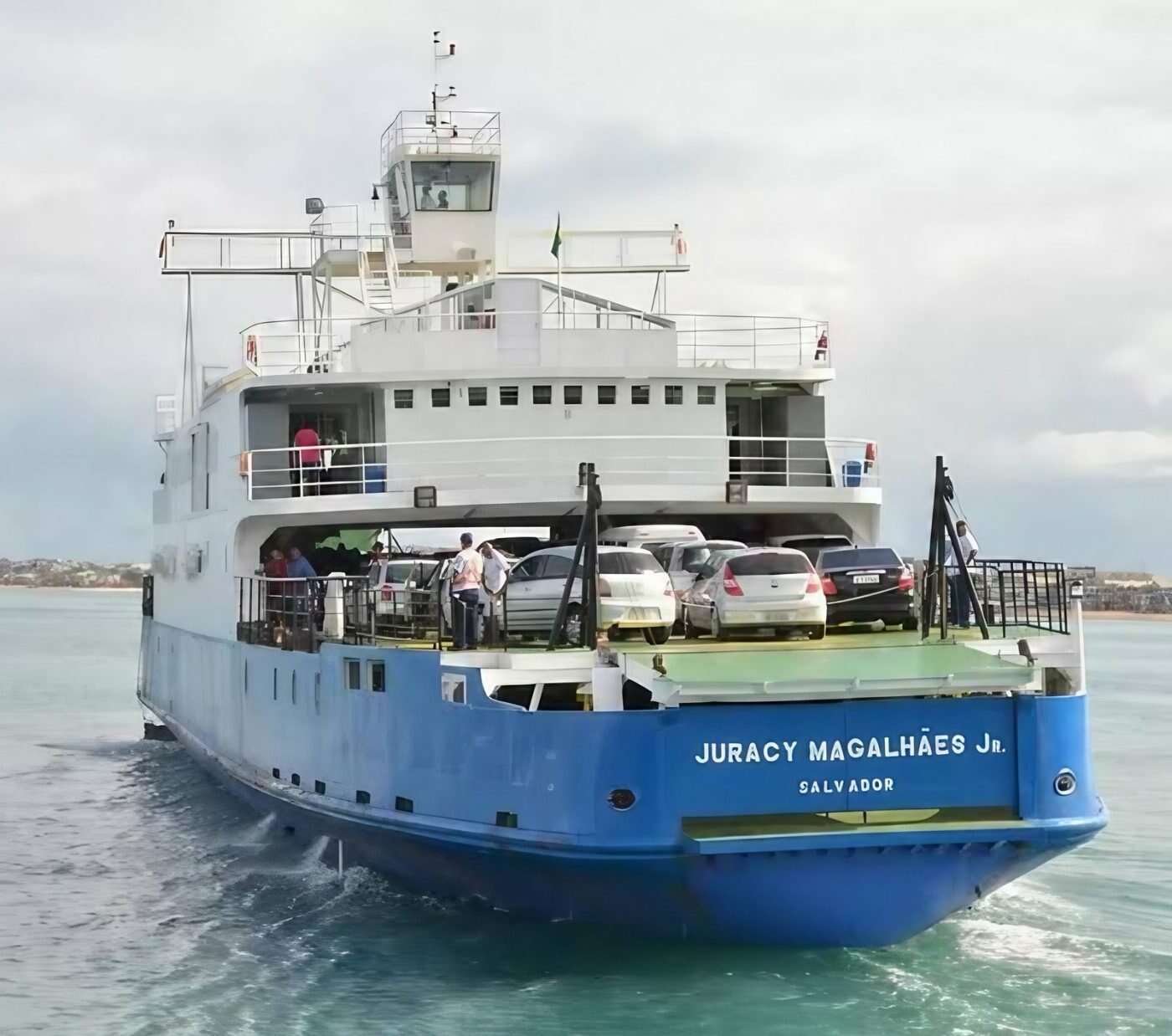 Ferry-boat será afundado na Baía de Todos-os-Santos na sexta-feira (21)