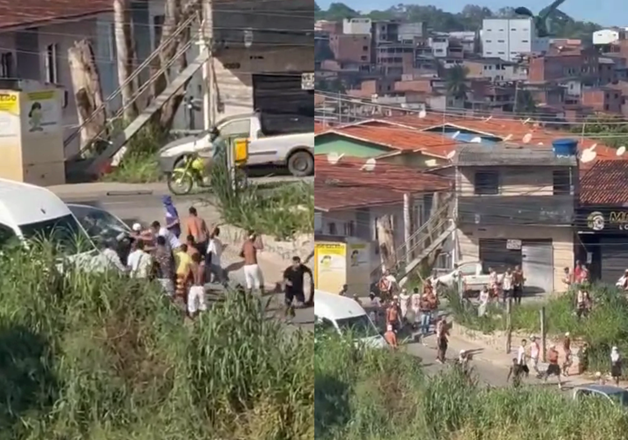Atropelamento e confusão: briga de torcidas organizadas causa terror em Mata Escura