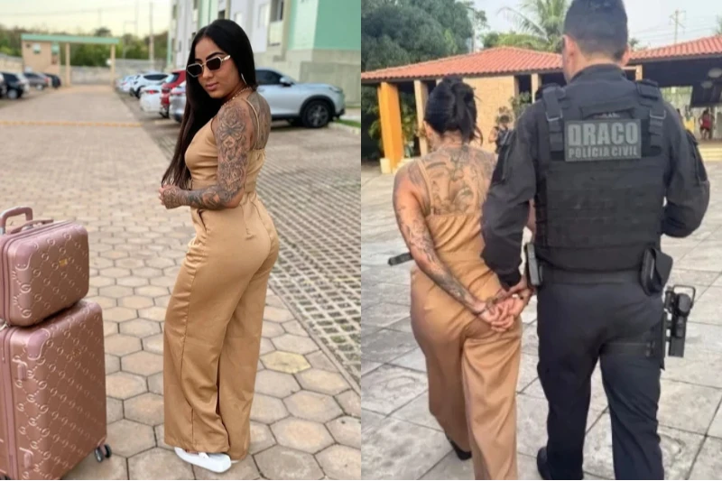 Blogueira recrutadora de facção rival do PCC é presa em festa com drogas