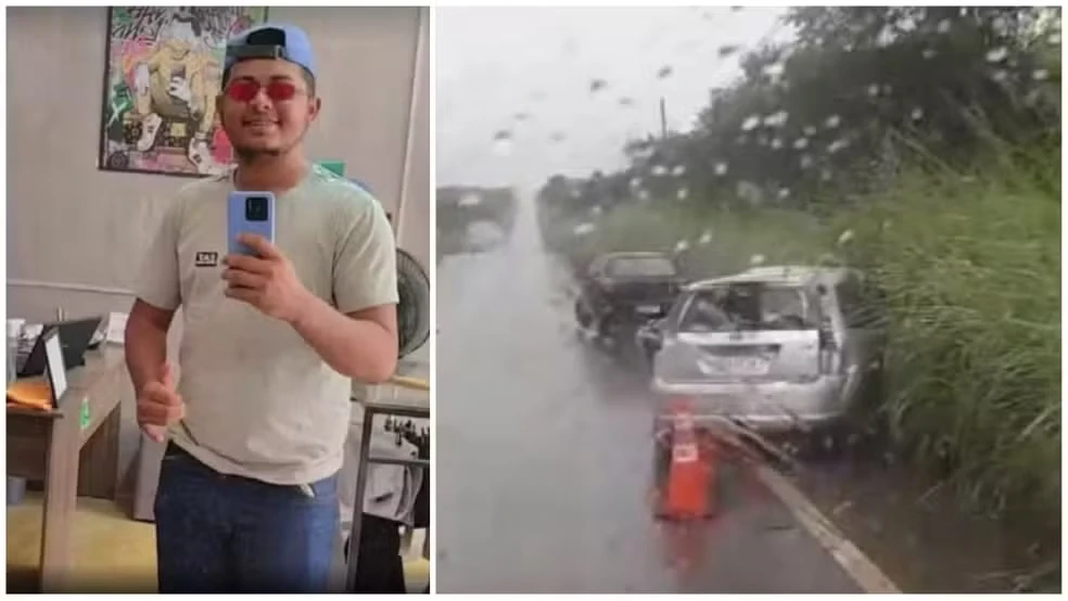 Cantor de piseiro morre em acidente de carro quando retornava de show no Ceará