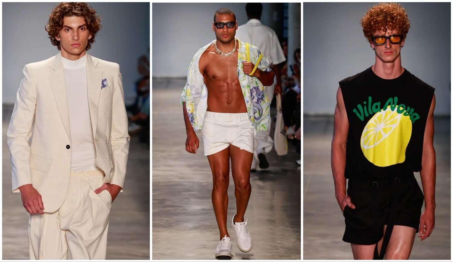 Gefferson Vila Nova leva para a passarela da São Paulo Fashion Week inspiração do calor italiano; confira