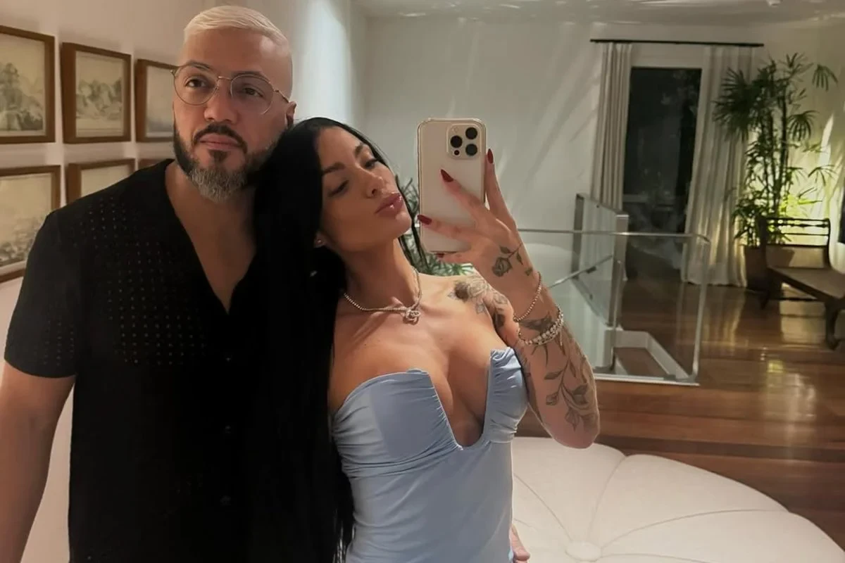 Belo descumpre pedido de Rayane Figliuzzi em 'A Fazenda 17' e posta primeira foto com ela nas redes