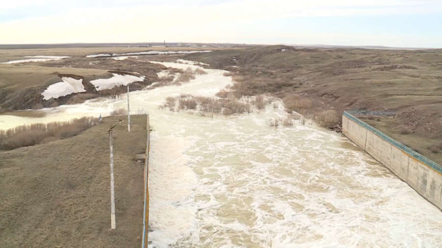 Астанинское водохранилище заполнено на 100%