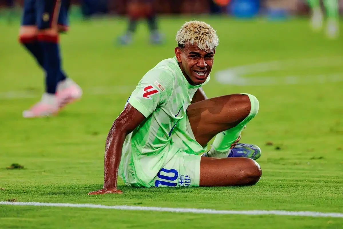 Yamal przyznał się do kontuzji. W tle operacja i długa przerwa