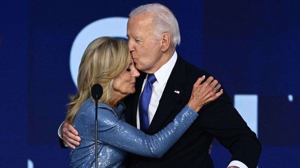 First Lady beim Parteitag Jill Biden: Emotionale Liebeserklärung an Ehemann Joe