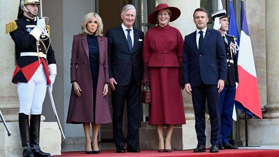 Belgiens König Philippe und Königin Mathilde Erster Staatsbesuch in Frankreich seit 2003