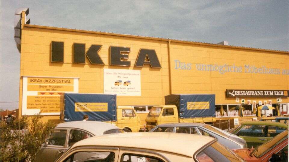 50 Jahre Ikea Deutschland Und plötzlich stand da ein gelber Klotz