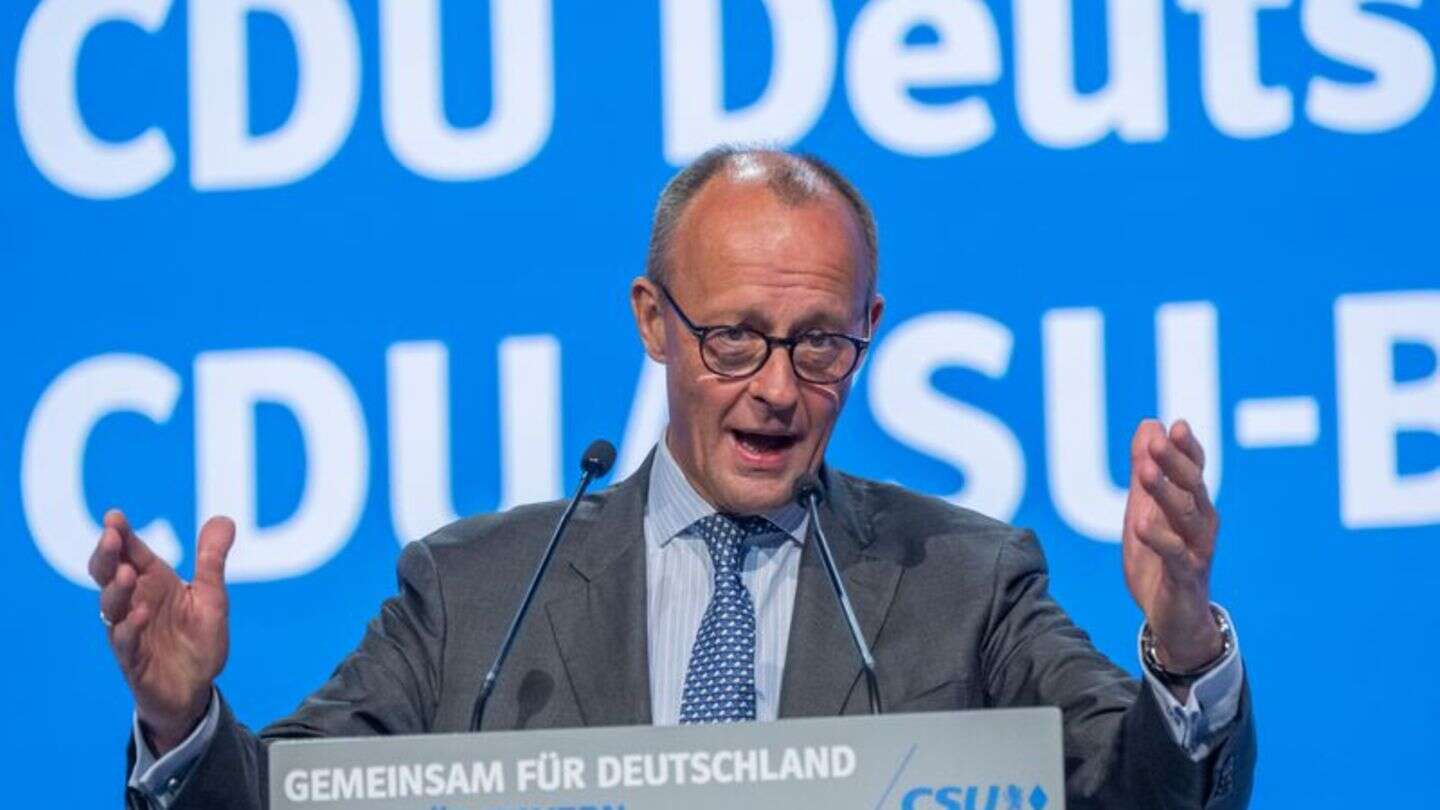 CSU-Parteitag: Merz: Egal, wer US-Wahl gewinnt - es wird nicht einfach