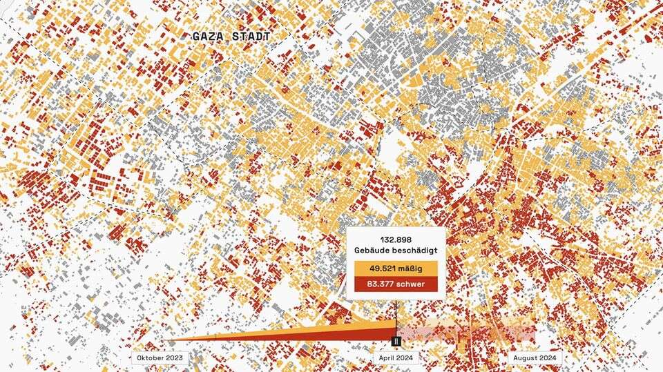 Ein Jahr Krieg Im Niemandsland: Wie Gaza systematisch zerstört wurde