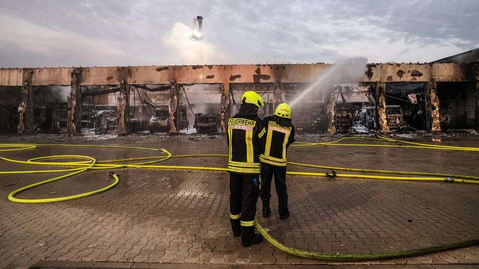 Stadtallendorf Großbrand zerstört neue, millionenteure Feuerwache – sie hatte keine Rauchmelder