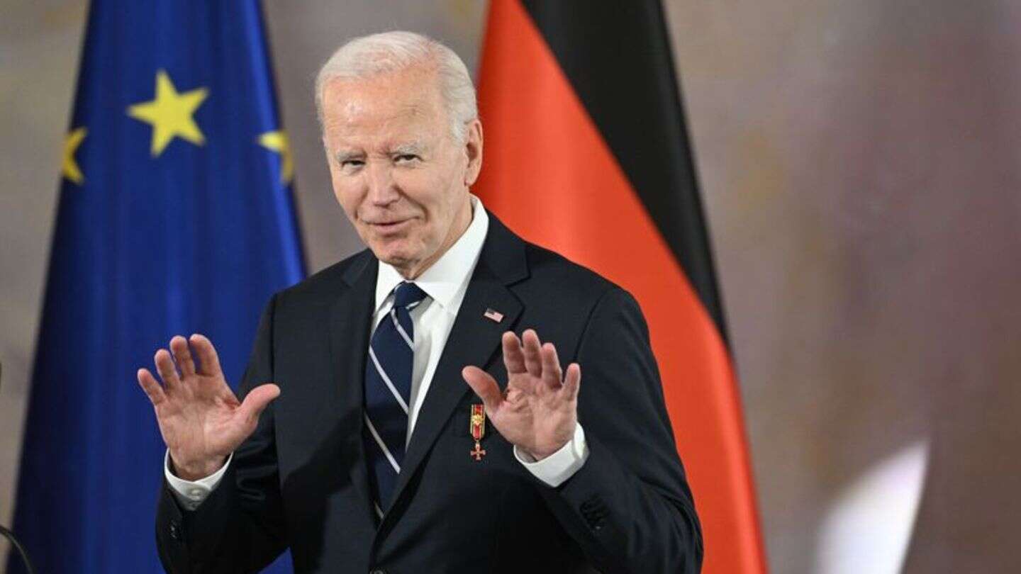 International: Biden dankt Deutschland für Ukraine-Unterstützung