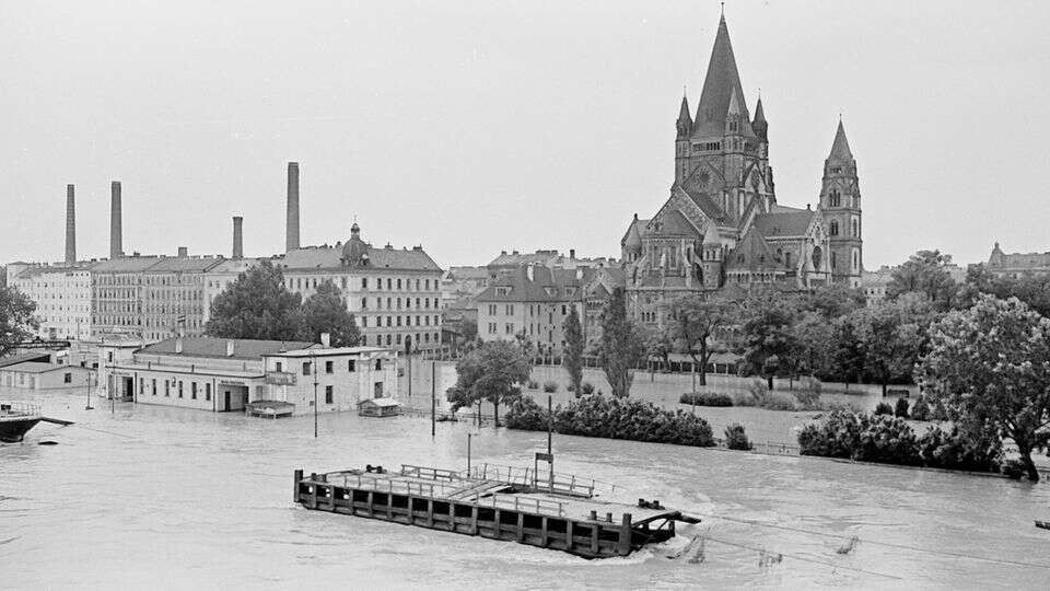 Historisches Hochwasser Donauflut 1954: Was Wien aus der Naturkatastrophe gelernt hat