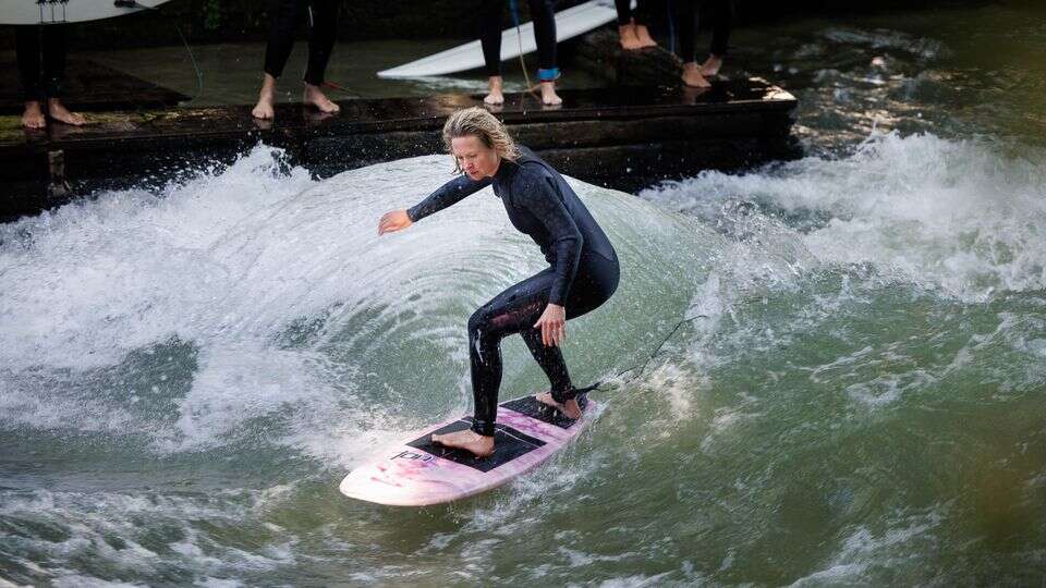 München Surfen lernen mit Ende 30: 