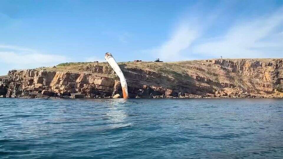 Konflikt Ukraine veröffentlicht neue Bilder von berüchtigter Schlangeninsel