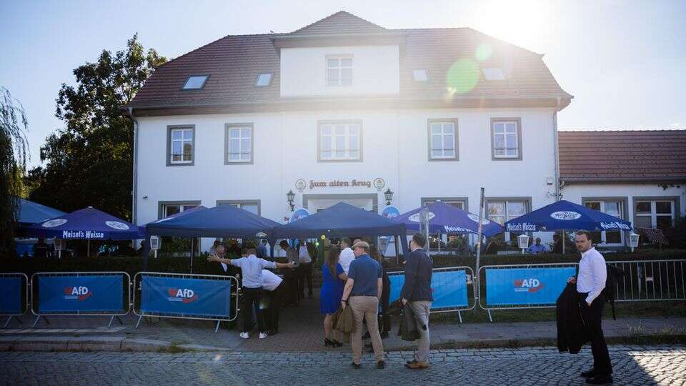 Landtagswahl in Brandenburg Ein Land in Blau und Rot – das sind Ergebnisse aus den Wahlkreisen