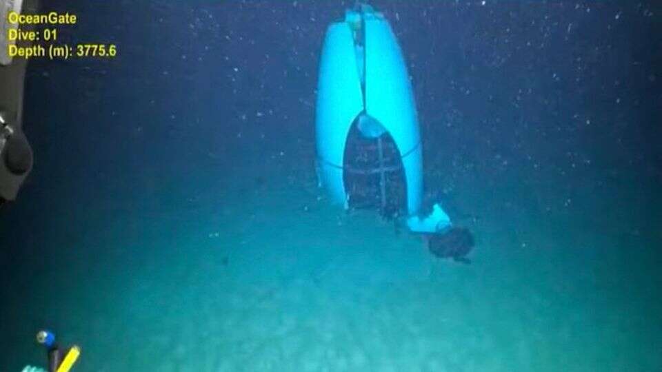 Verunglücktes Tauchboot Erstes Foto von 