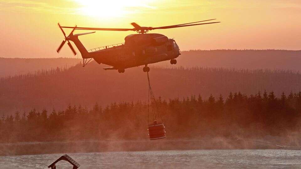 Harz Chemie-Einsatz gegen Feuerfront am Brocken – das ist die aktuelle Lage