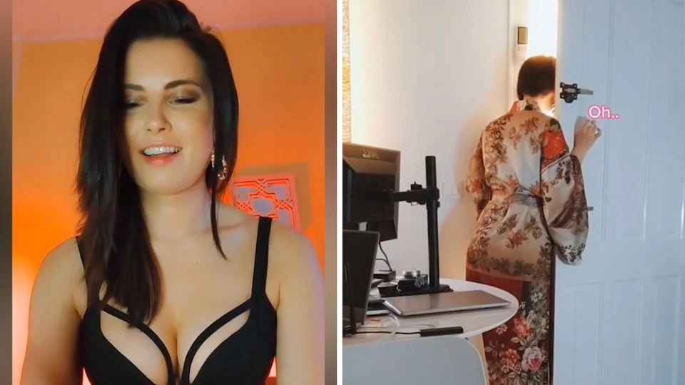 Tiktok-Sternchen dreht lauten Erotik-Film – plötzlich steht der Nachbar vor der Tür