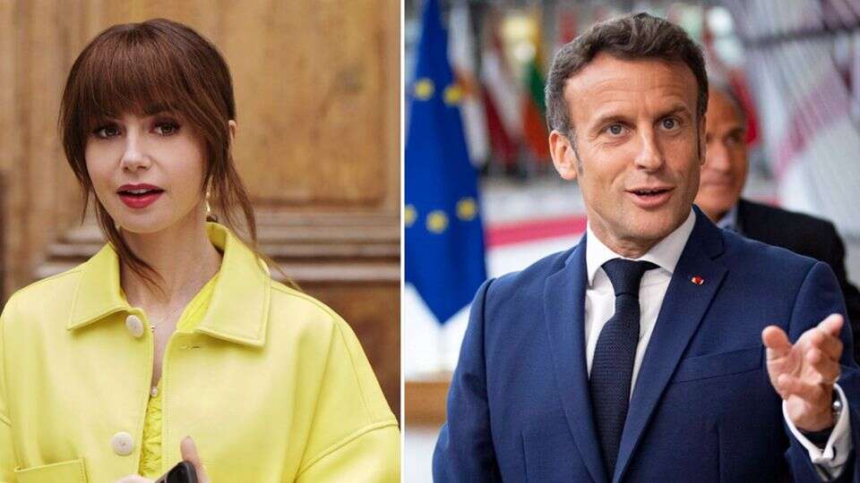 Netflix-Serie mit Lily Collins Wandert sie nach Italien aus? Emmanuel Macron will um 