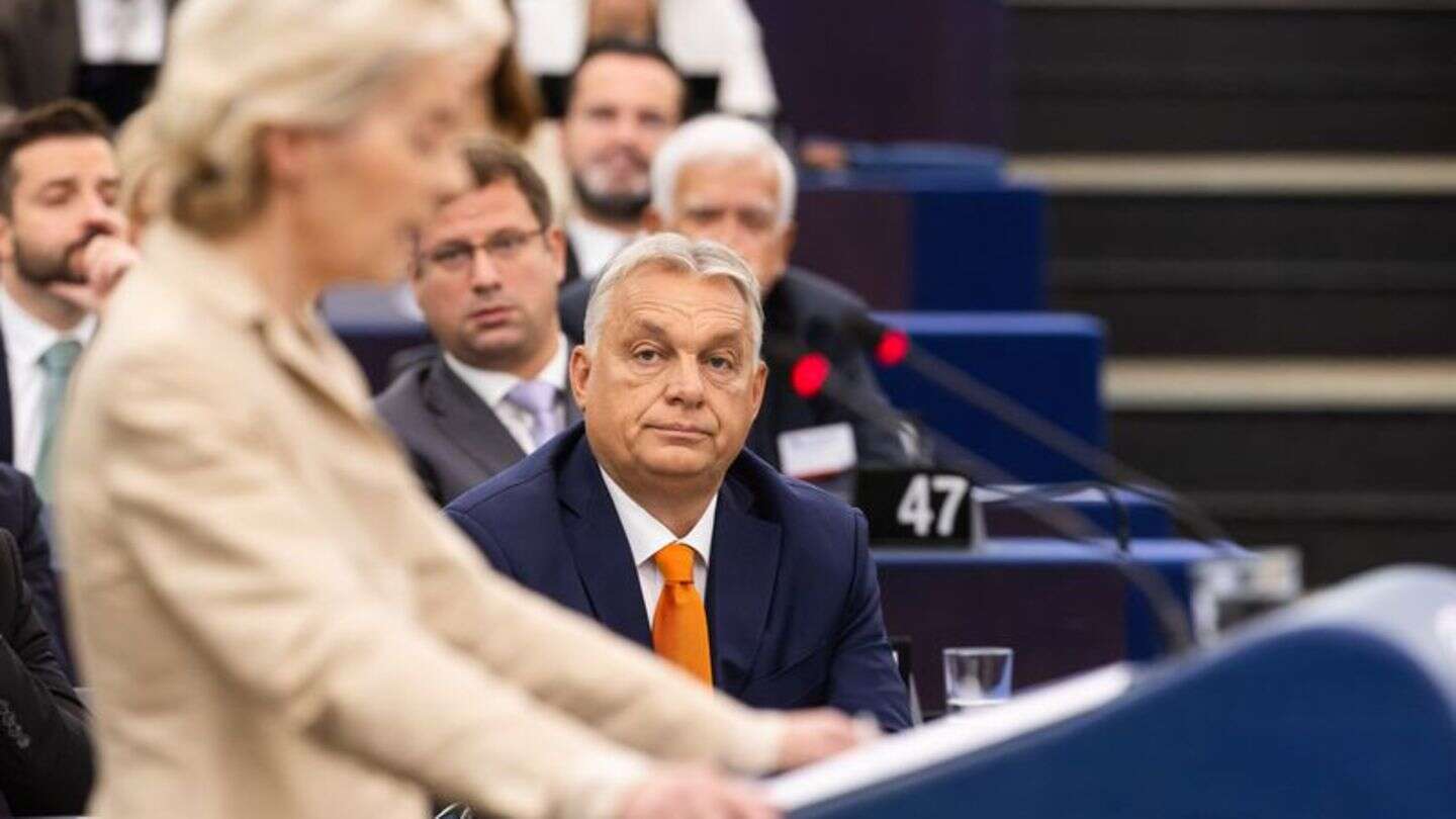 Wortgefechte: Orban-Besuch entfacht politischen Boxkampf im EU-Parlament