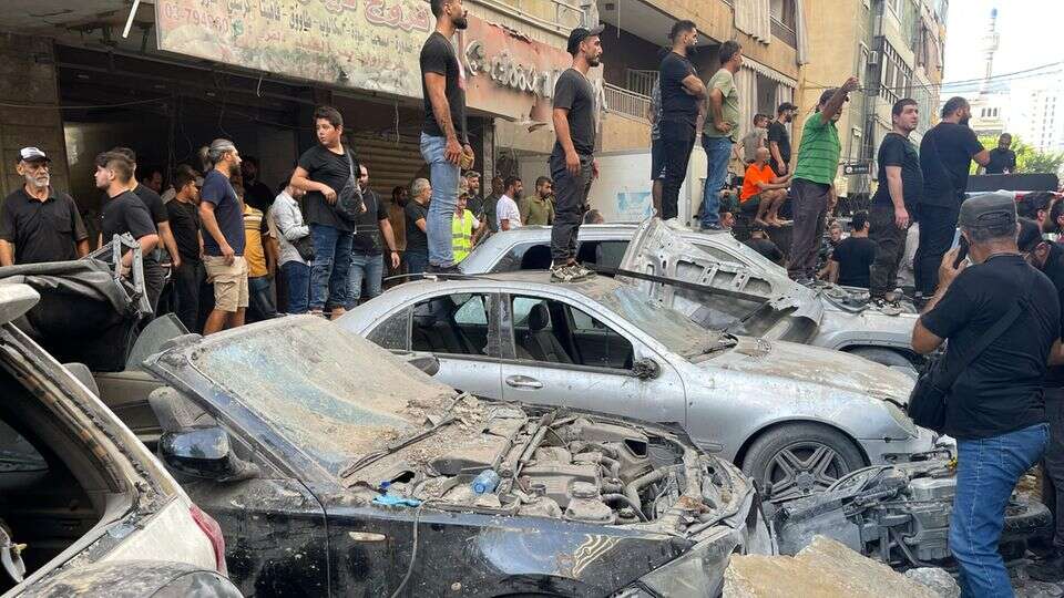 Libanon Nach Israels Luftangriff: Videos zeigen Ausmaß der Zerstörung in Beirut