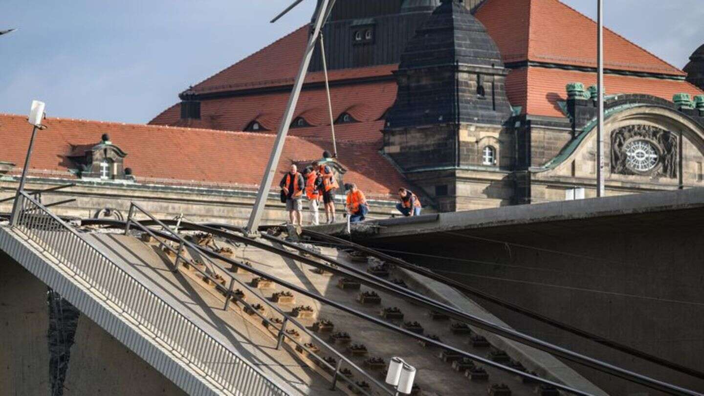 Notfälle: Dresden entgeht bei Brückeneinsturz knapp einer Katastrophe