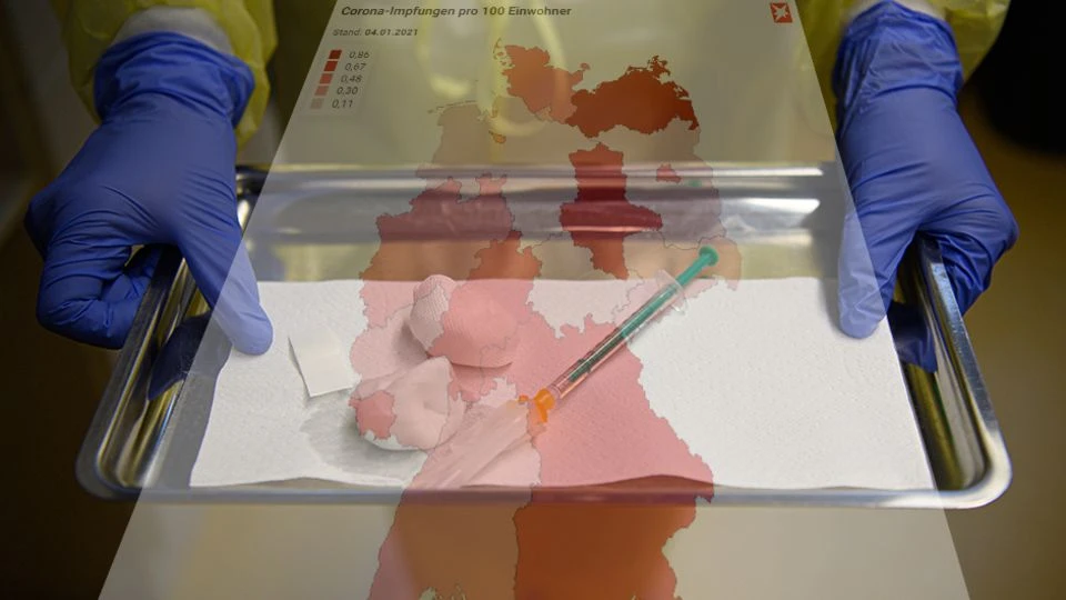 Wie kommen die Impfungen voran? Wie sieht es in Ihrem Bundesland aus? Diese Grafiken zeigen es