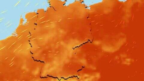 Bis zu 34 Grad 