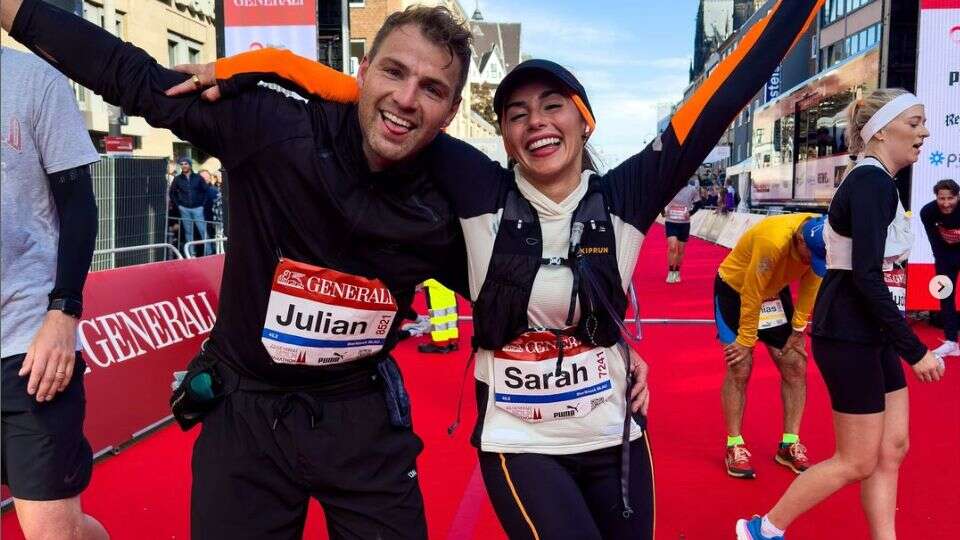 Leute von heute Acht Monate nach ihrem Kreuzbandriss läuft Sarah Engels den Köln-Marathon