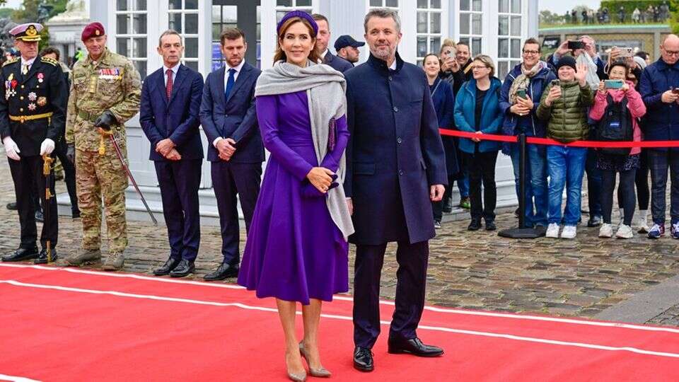 König Frederik und Königin Mary Sie war der Hingucker auf dem Red Carpet