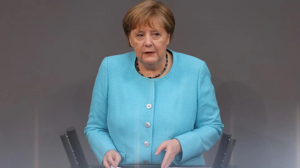 Merkels vermutlich letzte Rede im Bundestag: 