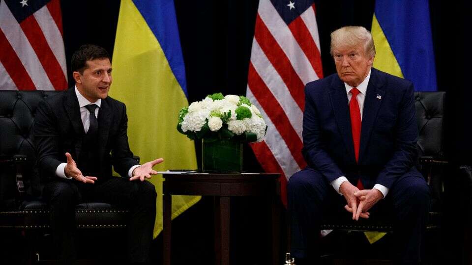 USA-Reise Trotz dessen Kritik an der Ukraine: Selenskyj will auch Trump treffen