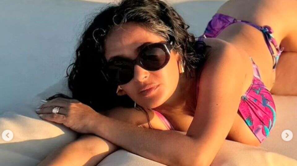 Leute von heute Salma Hayek feiert ihren Geburtstag mit Bikinibildern