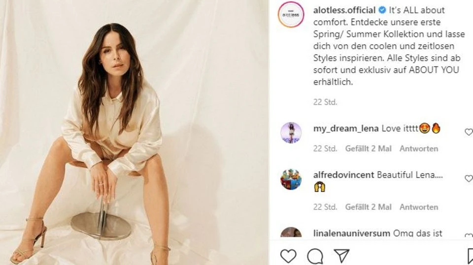 Ärger um Lena Meyer-Landruts Modelabel: Fans werfen ihr Greenwashing und Kopie vor