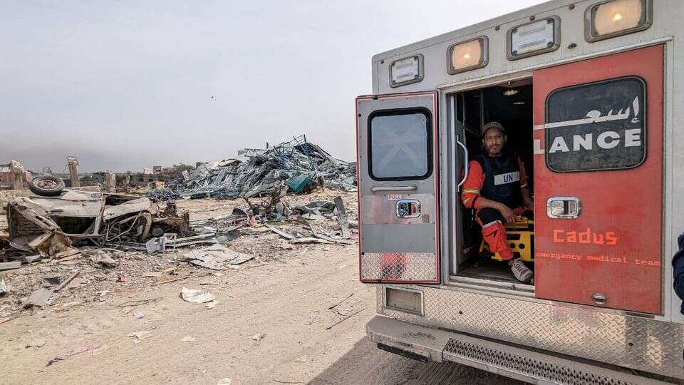 Humanitäre Helfer Er Deutscher, sie Palästinenserin. Ihre Mission: Leben retten in Gaza