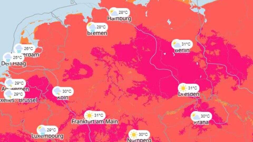 Wetter in Deutschland Es wird 