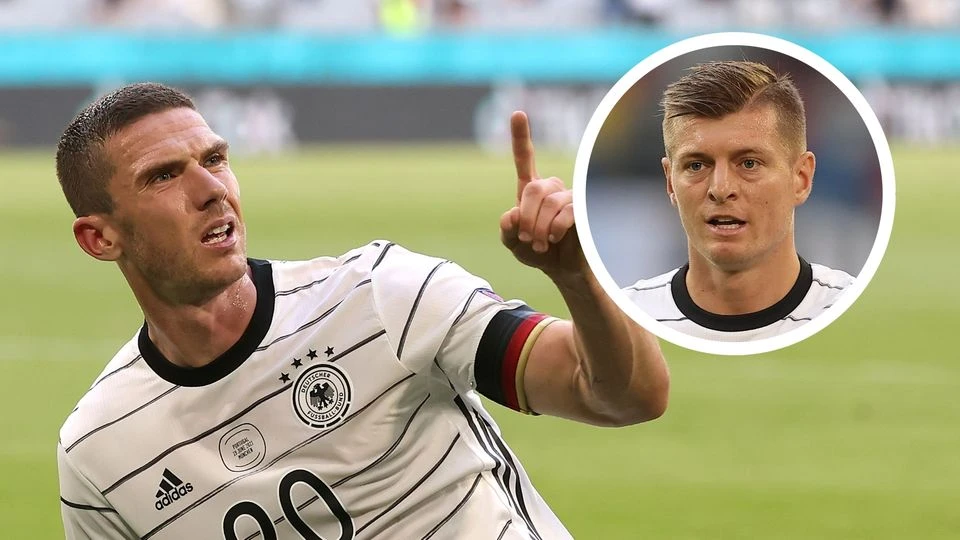 DFB-Team - Toni Kroos über Robin Gosens: 