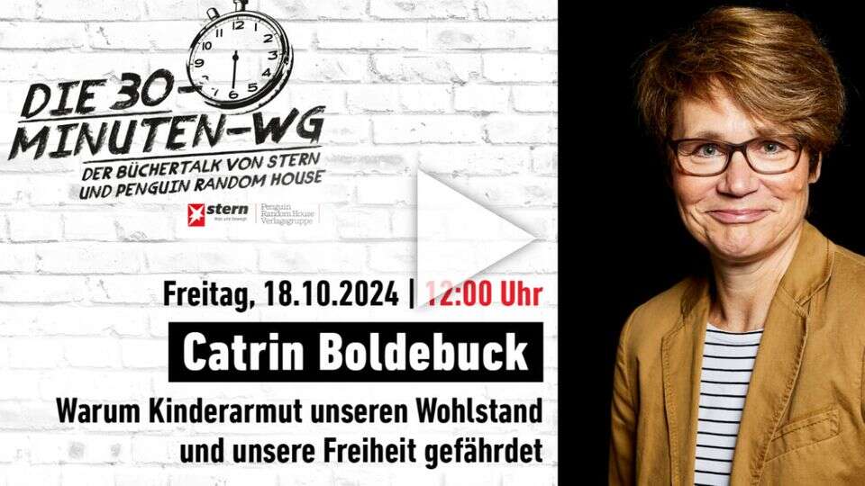 Frankfurter Buchmesse stern-Journalistin Catrin Boldebuck im Gespräch über Kinderarmut