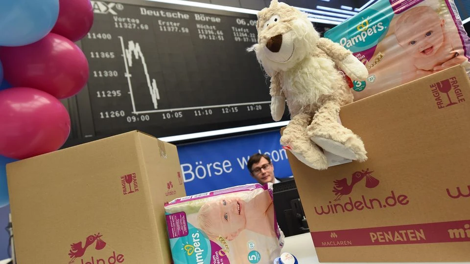Aktienhype um Windeln.de – Kleinanleger sorgen für absurden Kursanstieg