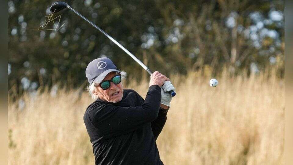 Michael Douglas Er zeigt beim Golfturnier vollen Einsatz