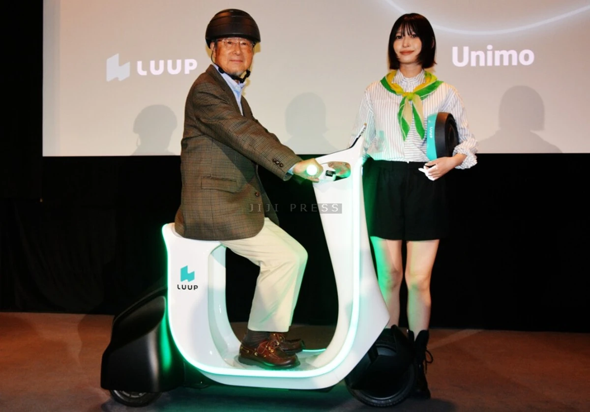 高齢者も乗りやすい電動新車両＝三輪で安定、来年度実証へ―Ｌｕｕｐ