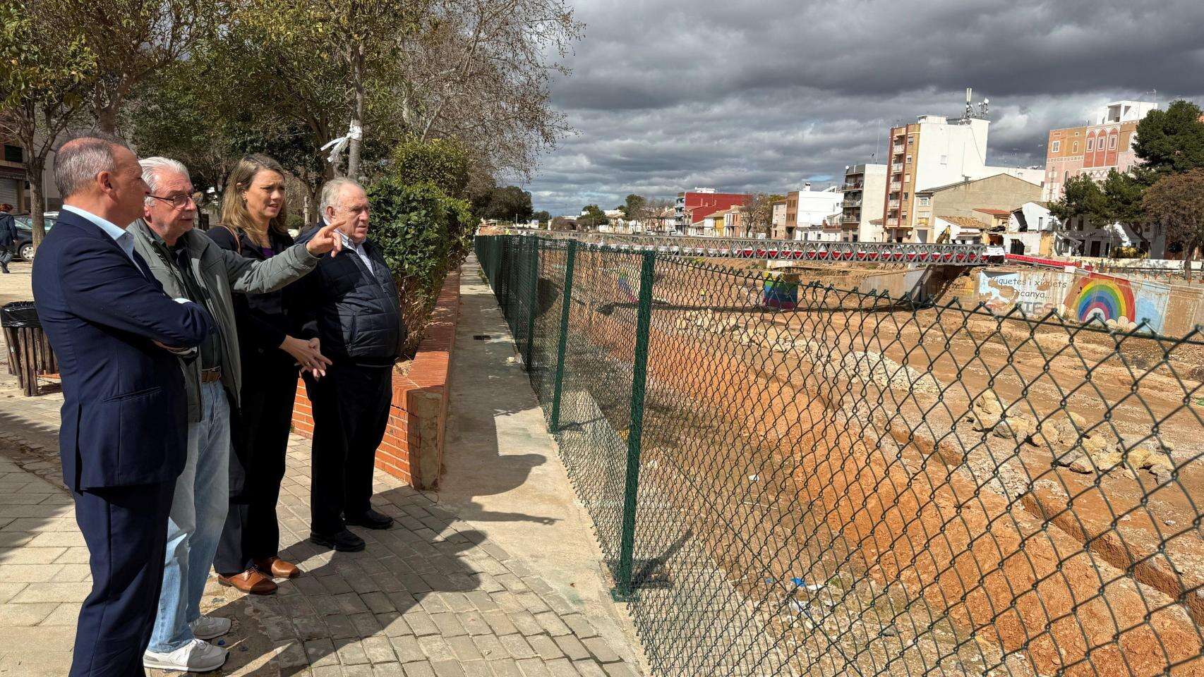 La patronal valenciana, con la candidata de Garamendi