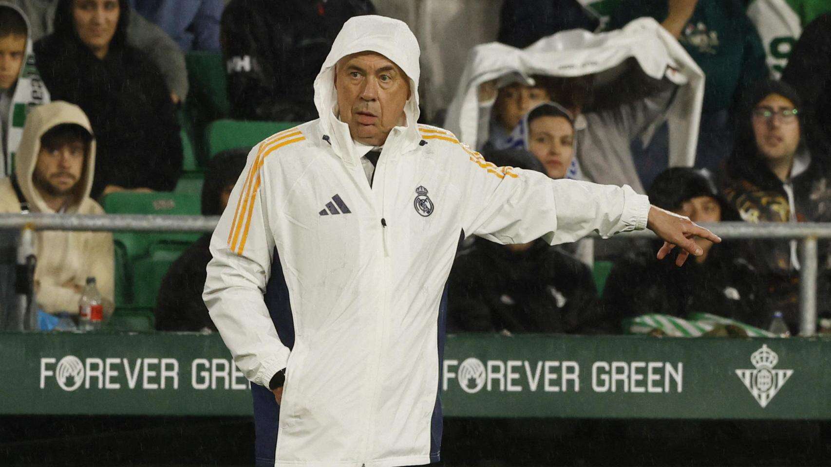 Ancelotti hace autocrítica tras la derrota blanca ante el Betis: 