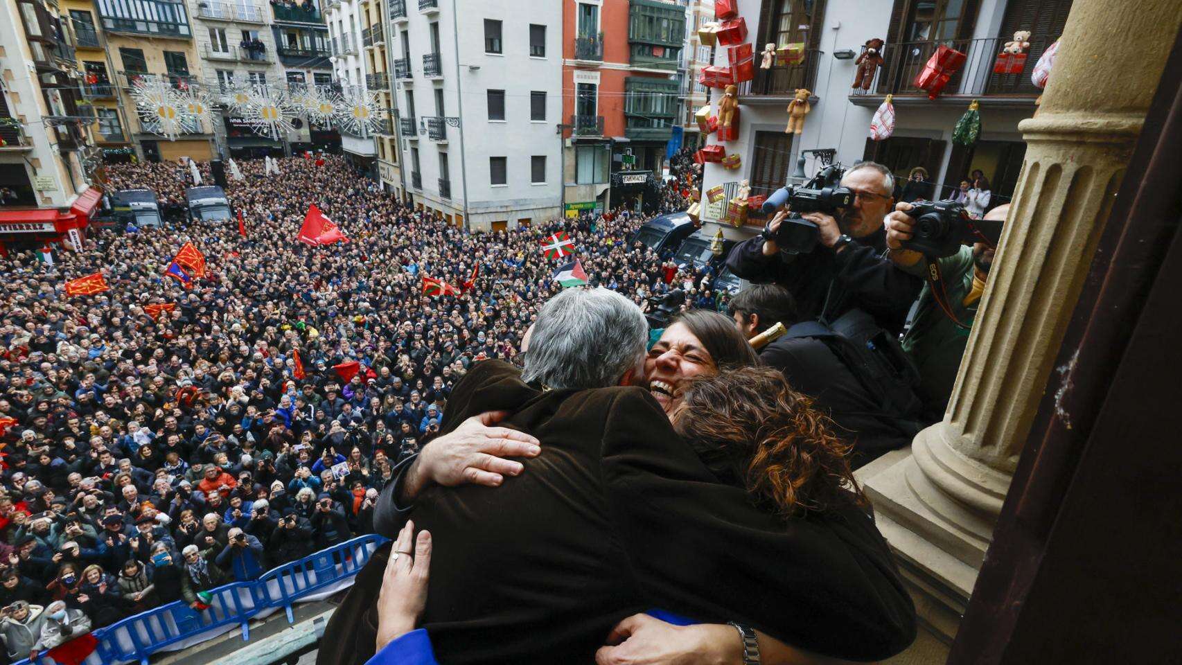 Así orquestó Bildu el 'chupinazo' de Joseba Asirón en Pamplona