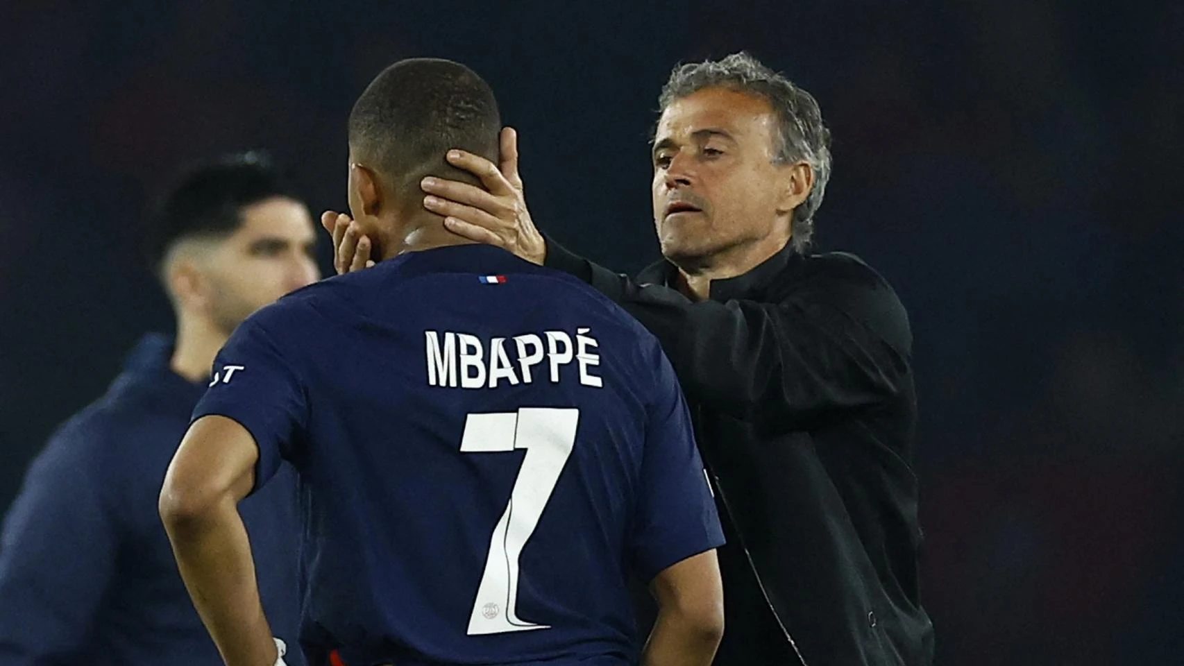 Luis Enrique se despide de Mbappé: 