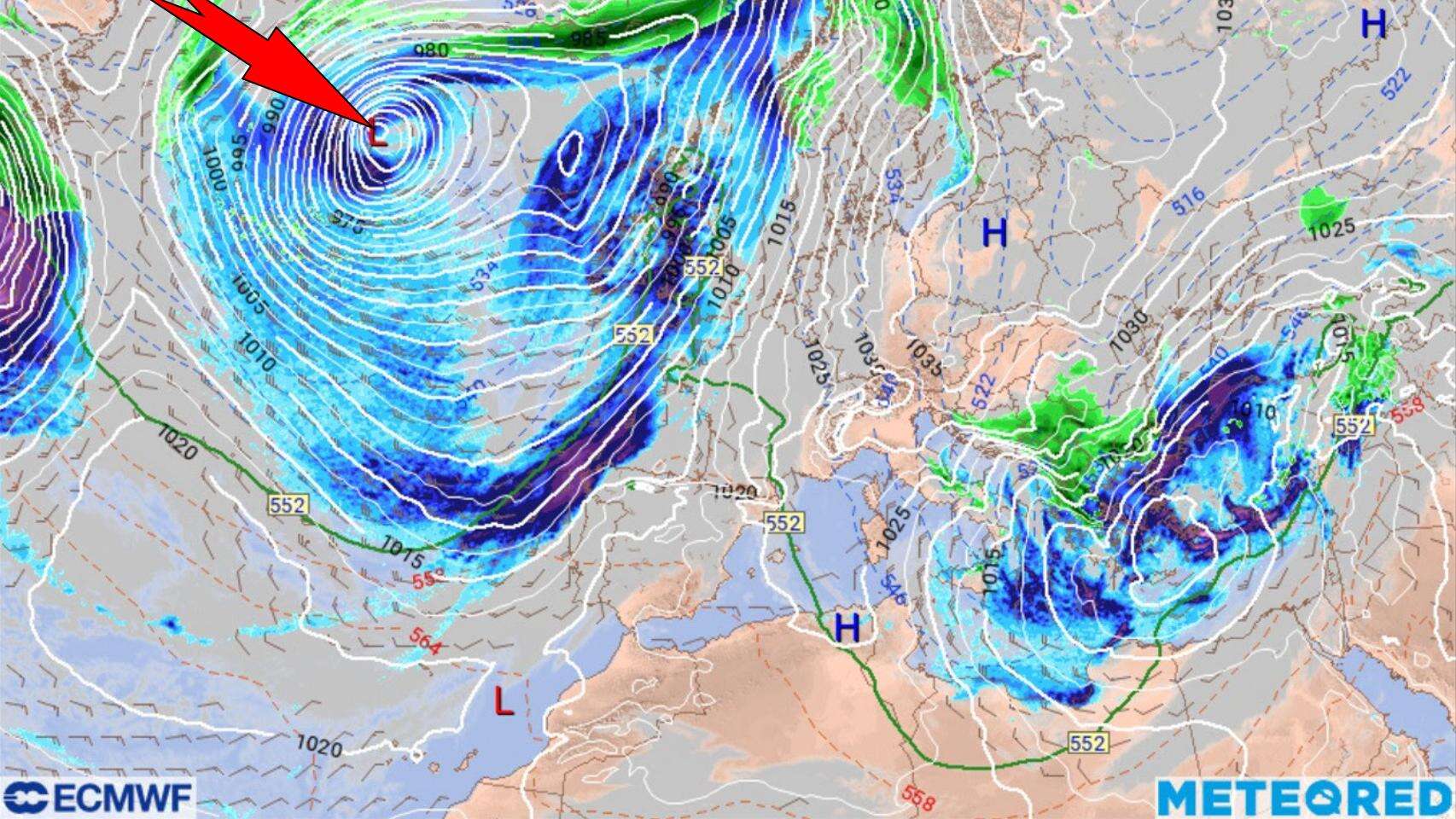 Aemet avisa: esto es lo que llega a España este puente de diciembre con grandes lluvias en estas zonas