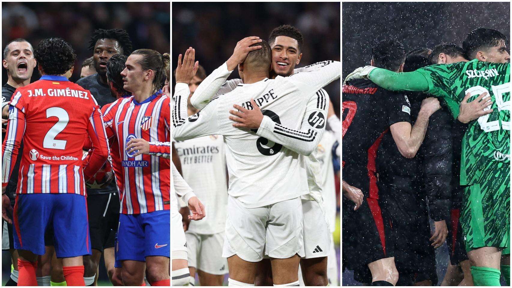 Las cuentas de Real Madrid, Atlético y Barça en la última jornada de Champions League: a qué aspiran los españoles