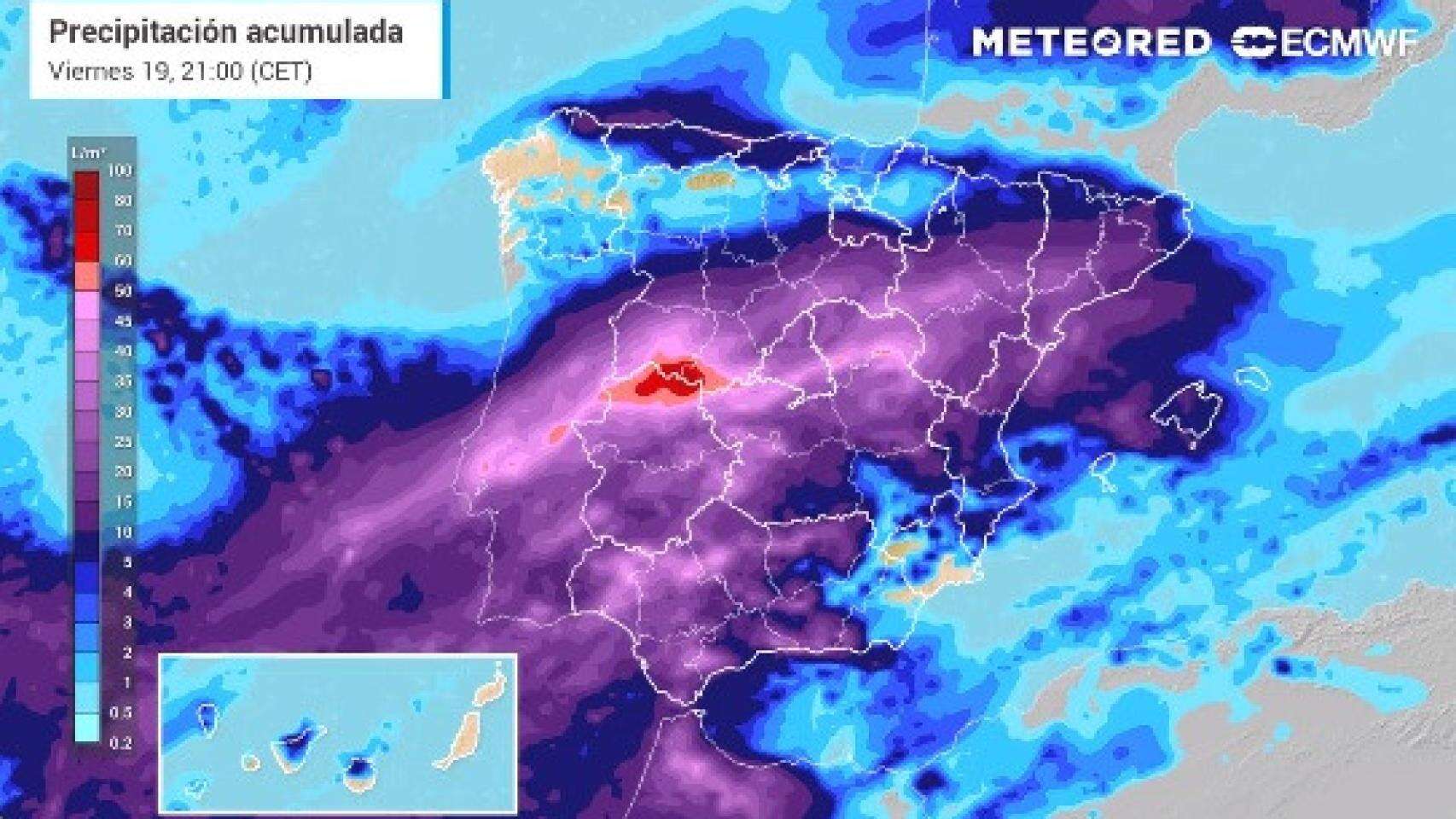 Una ciclogénesis trae el frío extremo a España: grandes nevadas y hasta -15ºC en estas zonas