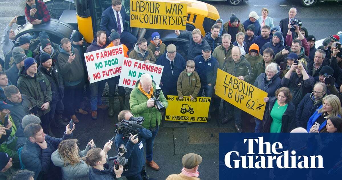 Why are farmers protesting against Welsh government’s rural policies?