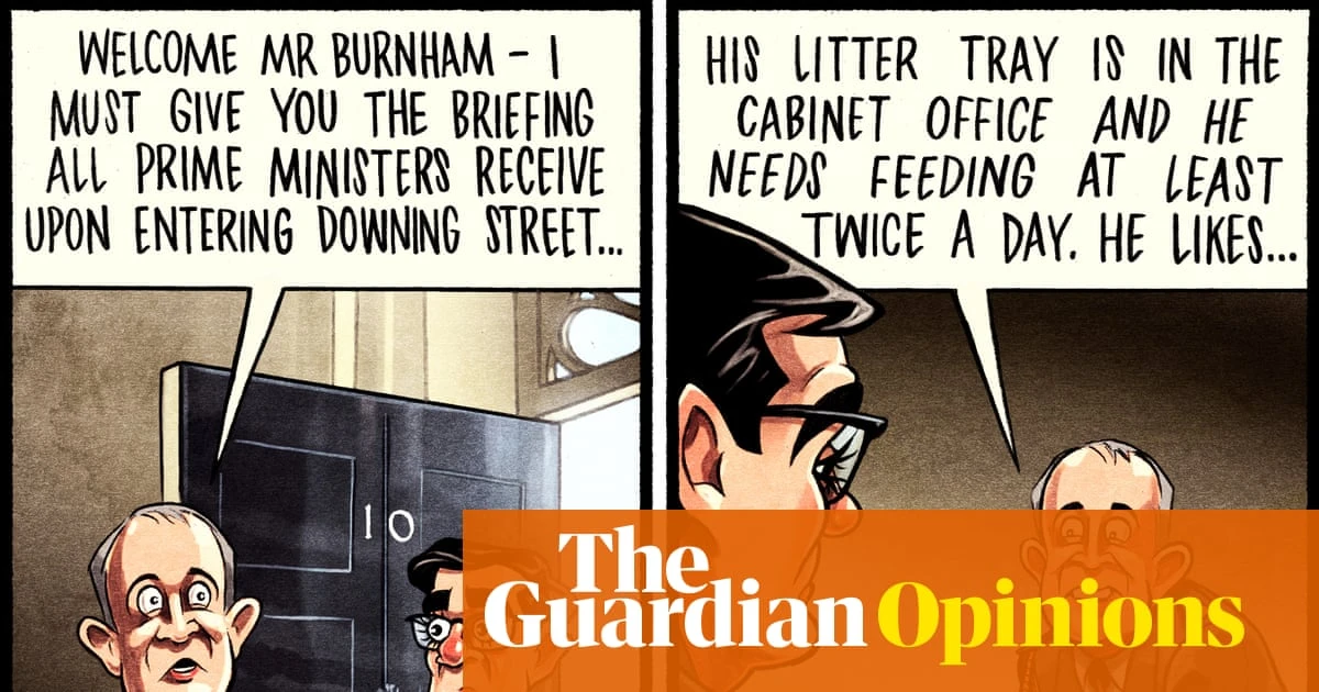 Ben Jennings on Andy Burnham’s imminent arrival at No 10